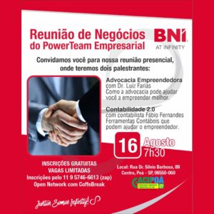 Read more about the article Reunião de Negócio do Power Team Empresarial