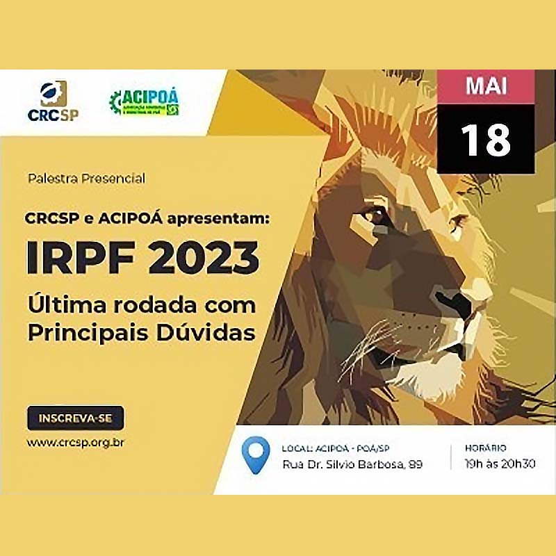 IRPF 2023 - Rodada com Principais Dúvidas